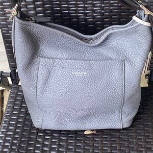 Coach Legacy Pebbled Leather Duffel Bag